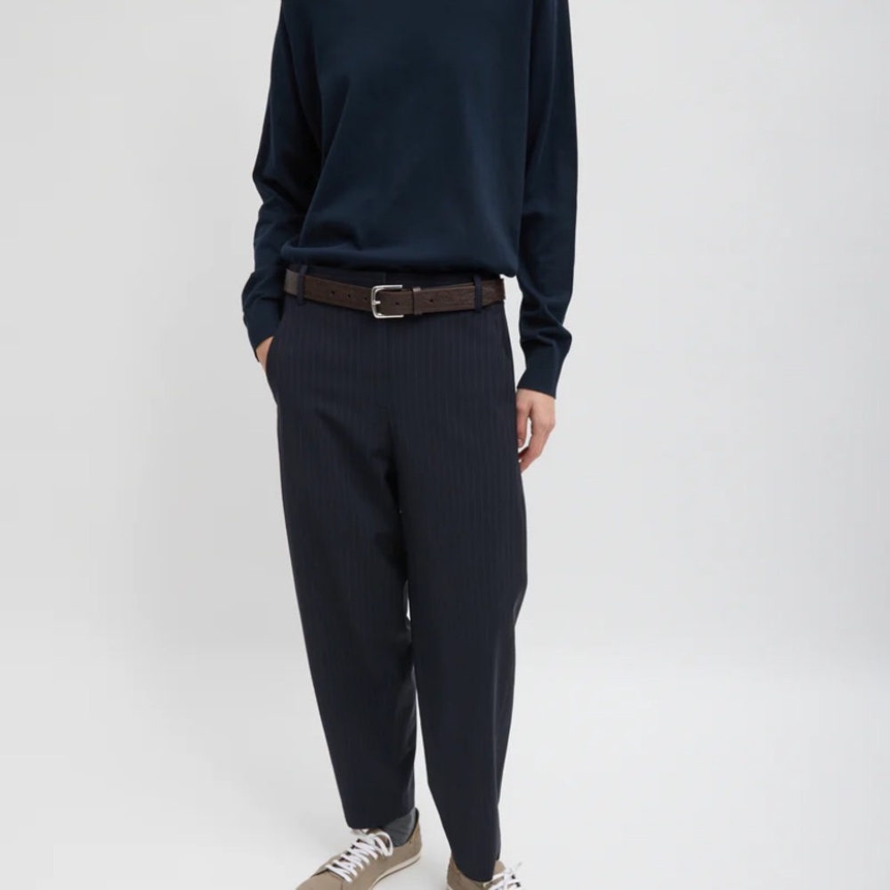 Dominic Pinstripe Reese Sculpted Trouser